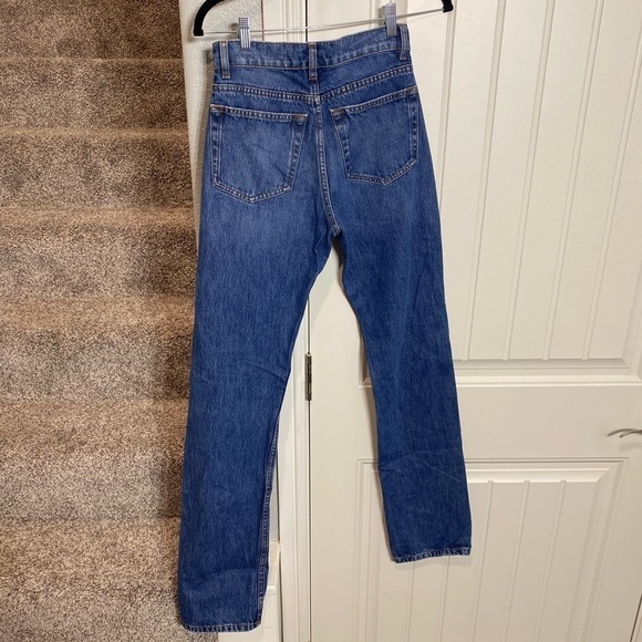 IRO SLATE HIGH WAIST JEANS IN COUNTRY MID BLUE - Picture 7 of 11